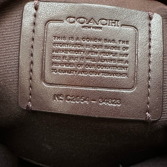 Coach Mae File Crossbody - brown leather - Picture 10 of 12